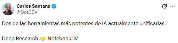 Mención de @DotCSV